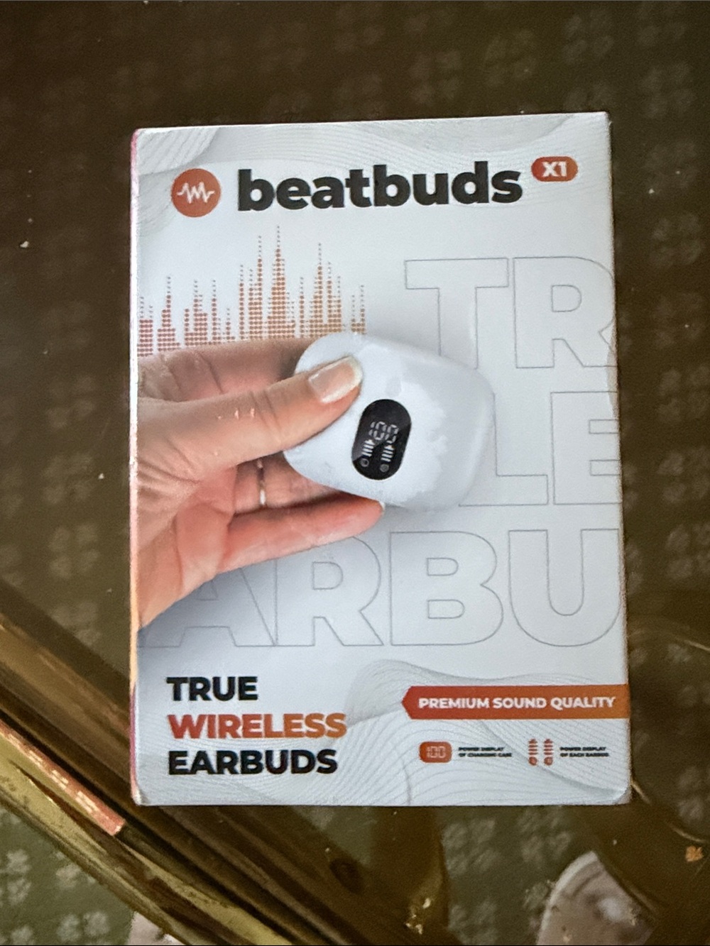 X1 True Wireless Earbuds - White